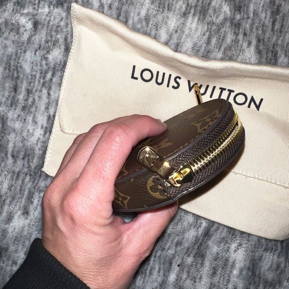 NEW LOUIS VUITTON MONOGRAM COIN WALLET ROUND MULTI POCHETTE COIN PURSE - Picture 14 of 14